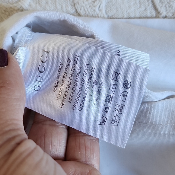 GUCCI Tshirt with embroidered Tiger head,seize M, UNISEX - Picture 5 of 7